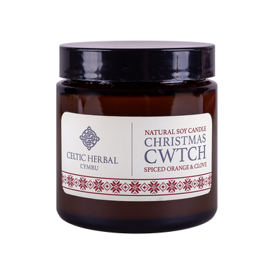 Celtic Herbal - Christmas Cwtch Candle 100g