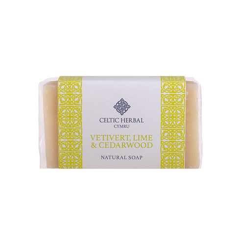 Celtic Herbal - Vetivert, Lime & Cedarwood Soap 100g