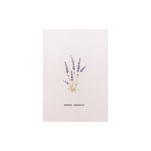 Celtic Herbal x Folded London Welsh Language Greeting Cards - Meddwl Amadanoch 